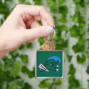 Tulane University Wave Keychain