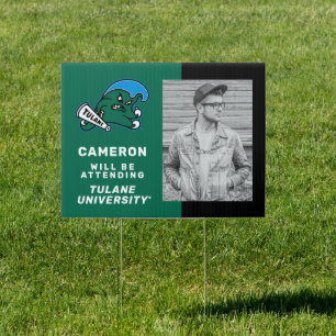 Tulane University Wave Sign