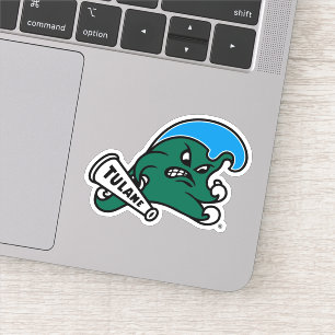 Tulane University Wave Sticker