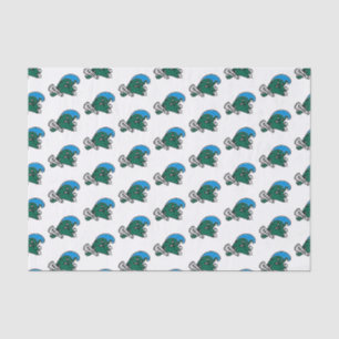 Tulane University Wave Tissue Paper