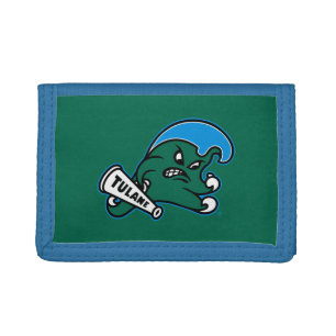 Tulane University Wave Tri-fold Wallet
