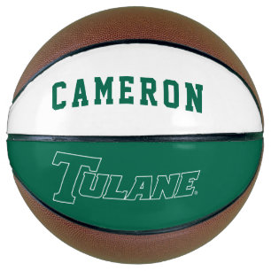 Tulane University Wordmark Add Your Name Basketball