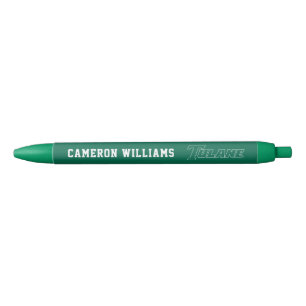 Tulane University Wordmark Add Your Name Pen