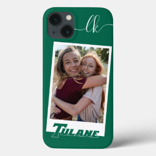 Tulane University Wordmark Add Your Photo iPhone 13 Case