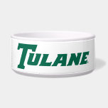 Tulane University Wordmark Bowl<br><div class="desc">Check out these official Tulane University designs! Personalize your own Tulane Green Wave merchandise on Zazzle.com. These products make perfect gifts for the Tulane student,  alumni,  fan,  or family member in your life!</div>