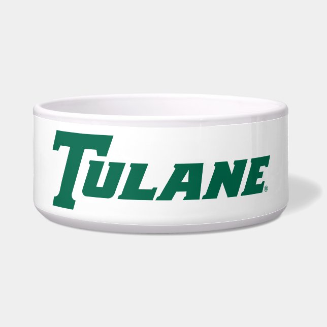 Tulane University Wordmark Bowl (Front)
