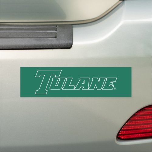Tulane University Wordmark Car Magnet