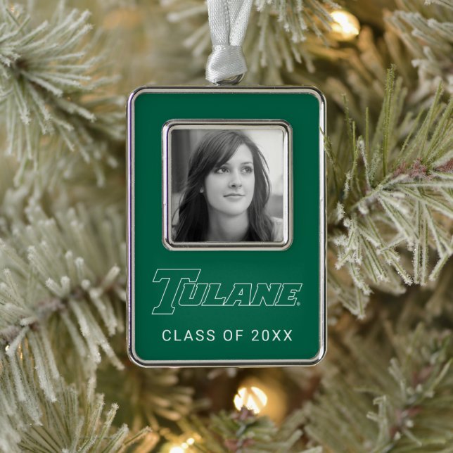 Tulane University Wordmark | Graduation Christmas Ornament (Tree)