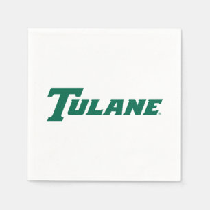 Tulane University Wordmark Napkins