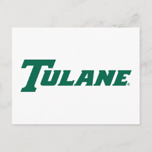 Tulane University Wordmark Postcard
