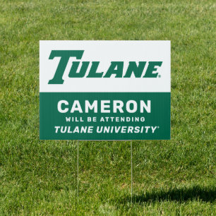 Tulane University Wordmark Sign