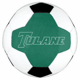 Tulane University Wordmark Soccer Ball