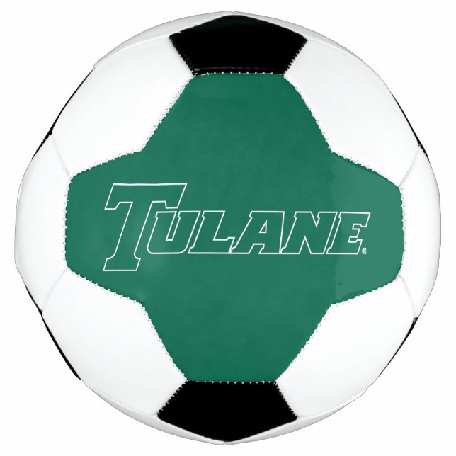 Tulane University Wordmark Soccer Ball (Front)
