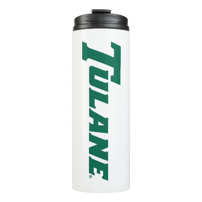Tulane University Wordmark Thermal Tumbler (Front)