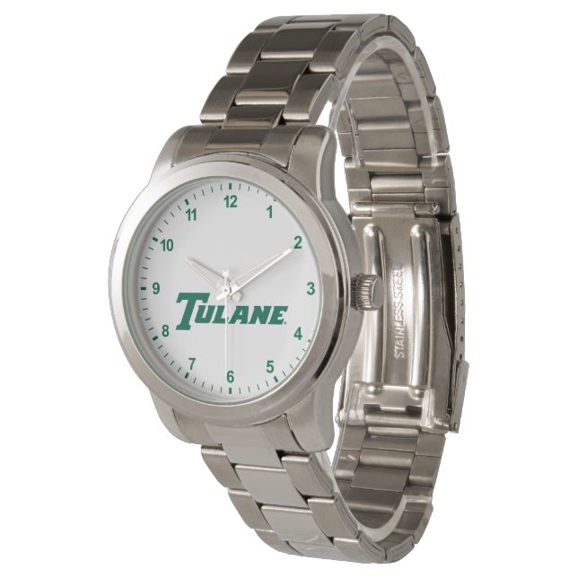 Tulane University Wordmark Watch (Angled)