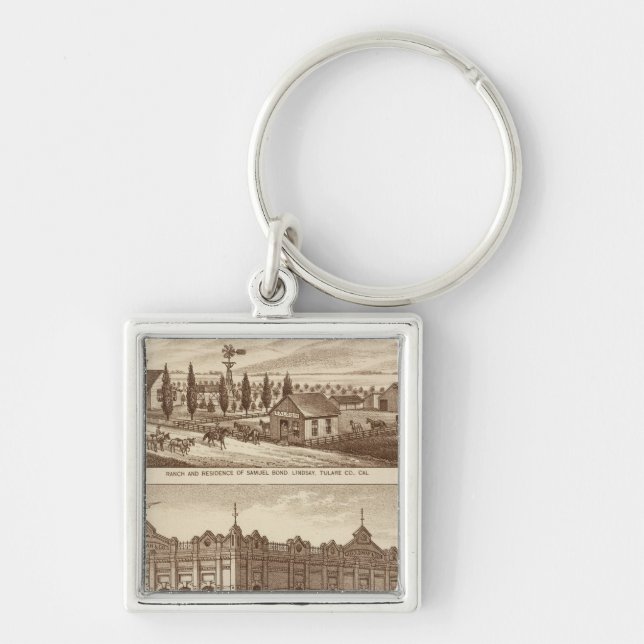 Tulare Co Bank Keychain (Front)