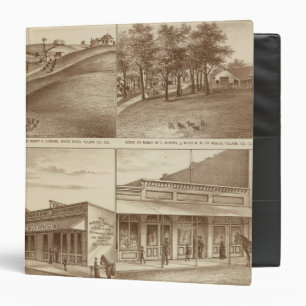 Tulare Co ranches, offices 3 Ring Binder