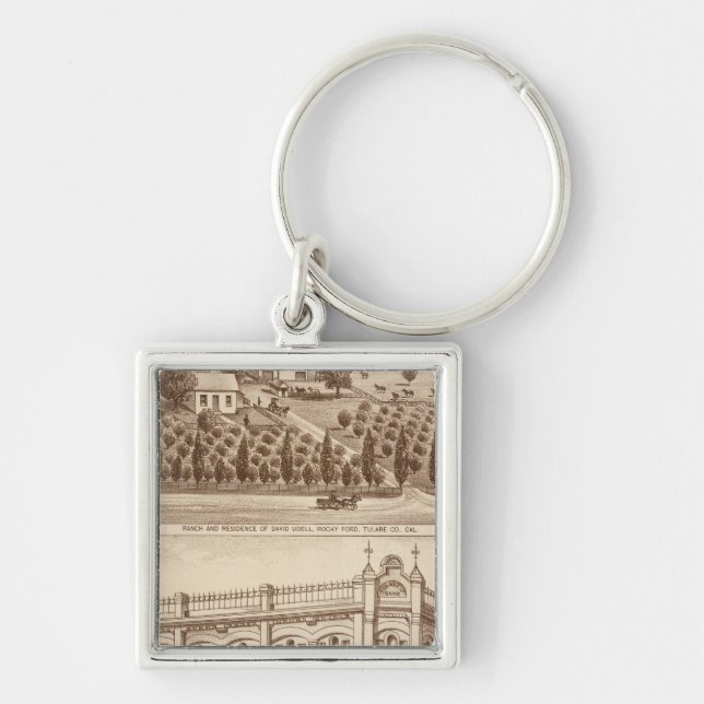 Tulare County Bank Keychain (Front)