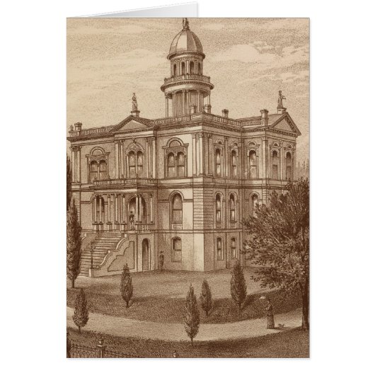 Tulare County Court House Cards (Front)