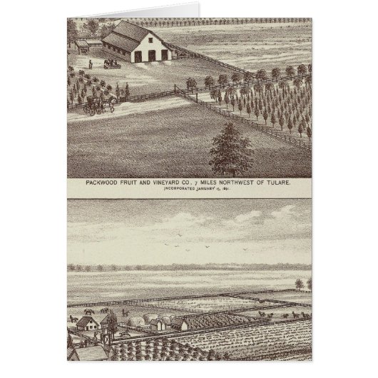 Tulare farms cards (Front)