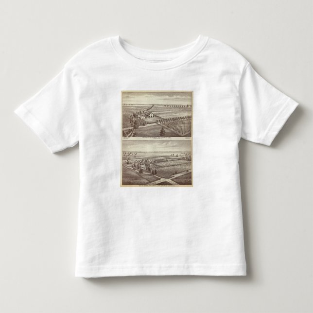 Tulare farms toddler t-shirt (Front)