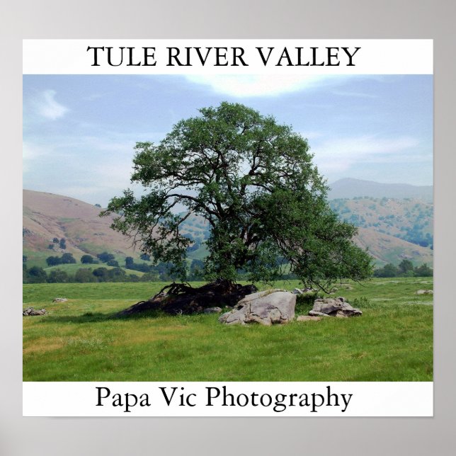 TULE RIVER VALLEY POSTER (Front)