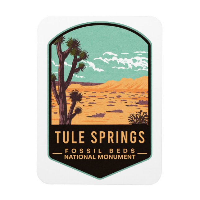 Tule Springs Fossil Beds NM Magnet (Vertical)