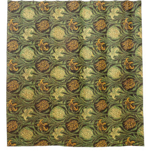 Tulip And Lily By William Morris Shower Curtain
