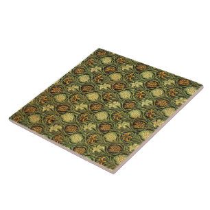 Tulip and Lily, famous pattern, Ceramic Tile