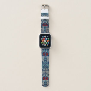 Tulip and Rose, William Morris Apple Watch Band