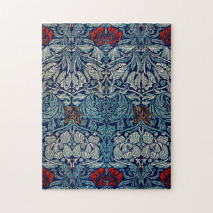Tulip and Rose, William Morris Jigsaw Puzzle