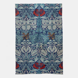 Tulip and Rose, William Morris Kitchen Towel