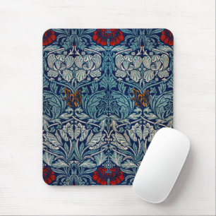 Tulip and Rose, William Morris Mouse Pad