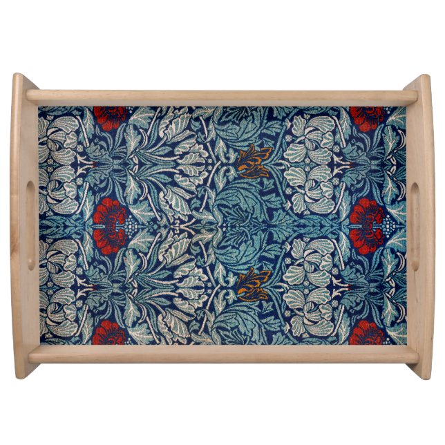 Tulip and Rose, William Morris Serving Tray (Front)