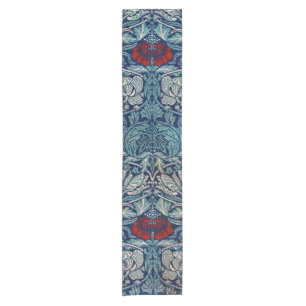 Tulip and Rose, William Morris Short Table Runner