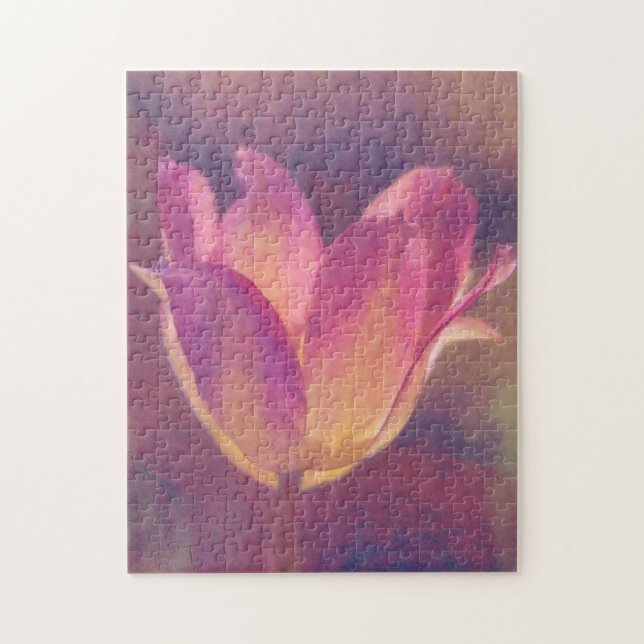Tulip Art Flower Puzzle (Vertical)