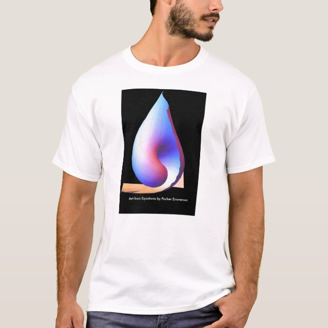 Tulip, Art from Equations by Parker Emmerson T-Shirt (Front)