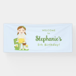 Tulip Birthday Banner