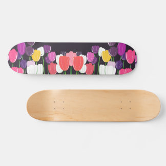 Tulip Bloom Skateboard Deck