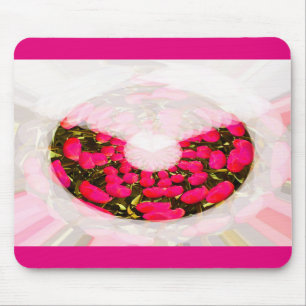 Tulip bouquet mouse pad