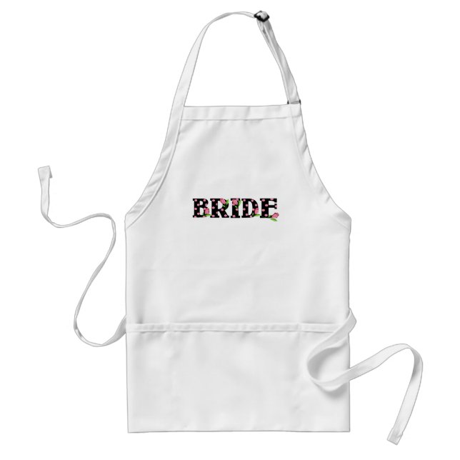 Tulip BRIDE Adult Apron (Front)