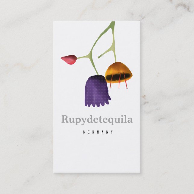Tulip Business Card (Front)