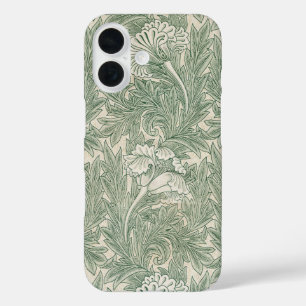 Tulip by William Morris, Vintage Floral Art iPhone 16 Case