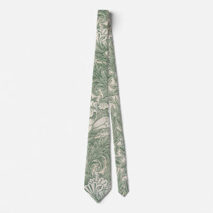 Tulip by William Morris, Vintage Floral Art Neck Tie