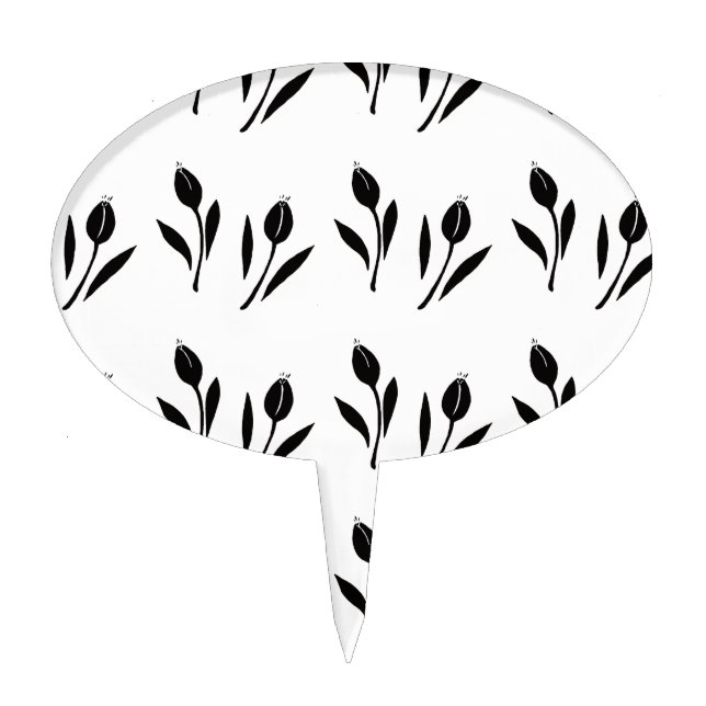Tulip Cake Topper (Front)