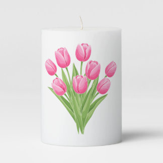 tulip candle