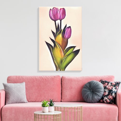 Tulip Canvas Print