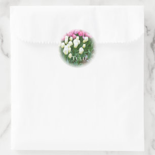 Tulip Classic Round Sticker