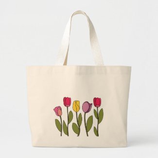 Tulip Colorful Floral Tulip