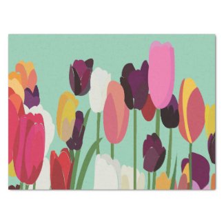 Tulip Colorful Flowers Floral Tulip